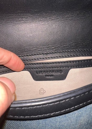 Liebeskind orijinal denim çanta - Görsel 5