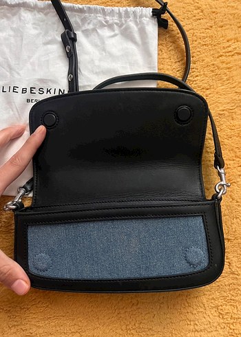 Liebeskind orijinal denim çanta - Görsel 4