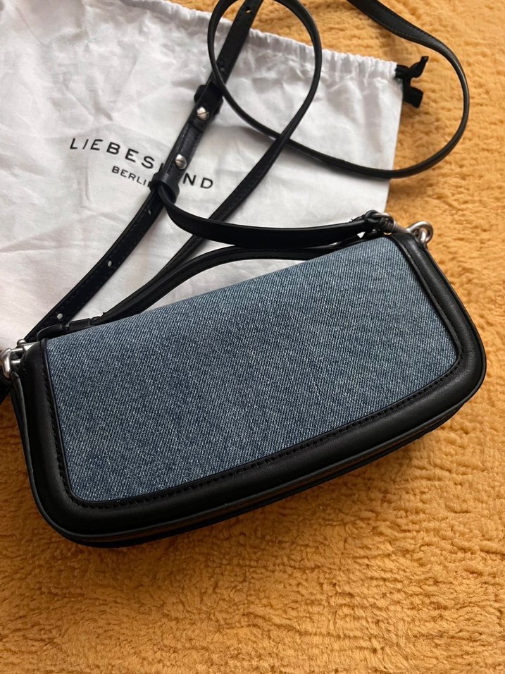 Liebeskind orijinal denim çanta - Görsel 3