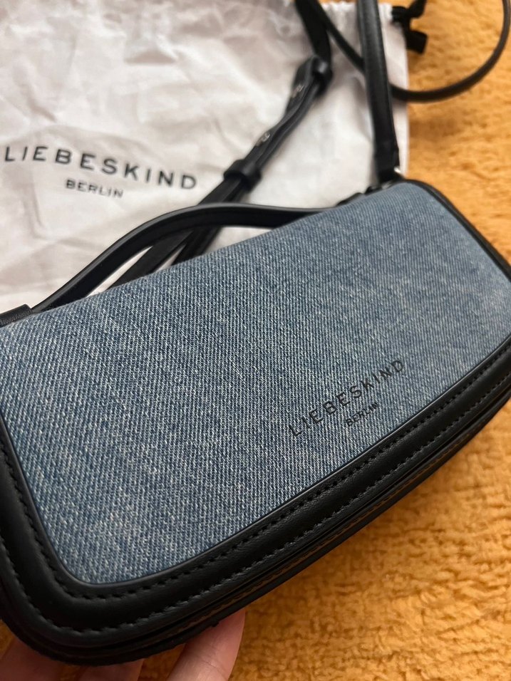 Liebeskind orijinal denim çanta - Görsel 2