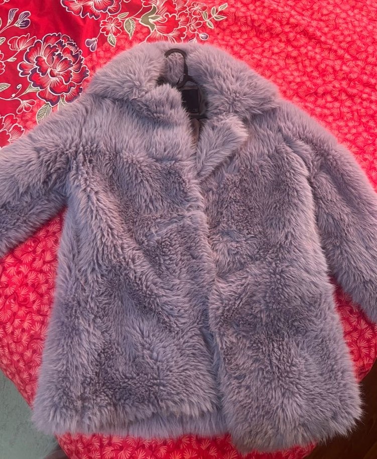 Mango Lila kürk - Görsel 4