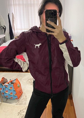 VS Pink Yağmurluk - Görsel 7