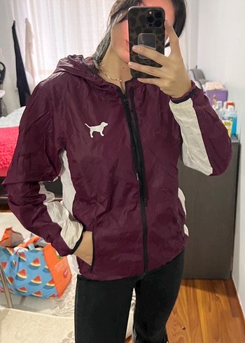 VS Pink Yağmurluk - Görsel 6