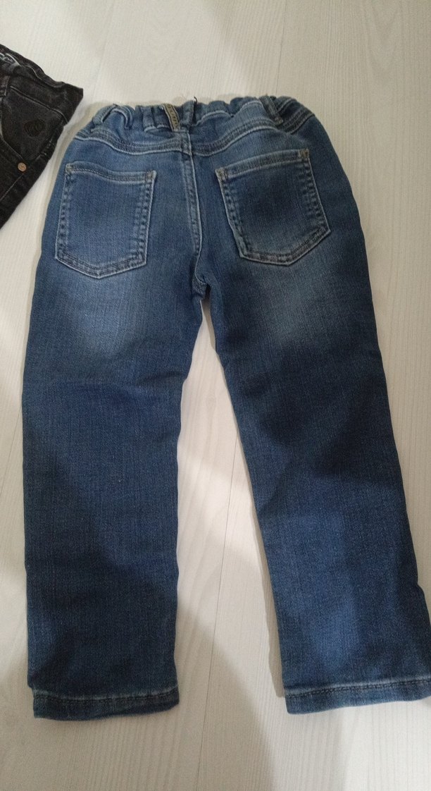 Erkek Çocuk Mavi Denim Pantolon - Görsel 2