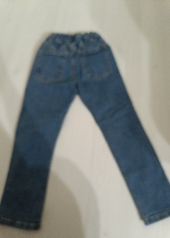 5 Yaş Beden Erkek Çocuk Mavi Denim Pantolon