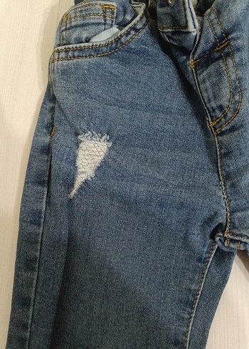 Erkek Çocuk Mavi Denim Pantolon - Görsel 5