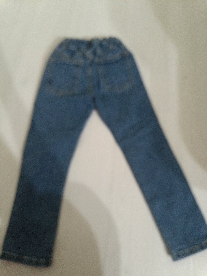 Erkek Çocuk Mavi Denim Pantolon - Görsel 3