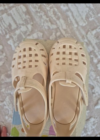 Beyaz Kız Çocuk Sandaletler - Igor - Görsel 3