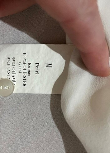 Krem bluz - Görsel 3