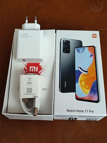 Xiaomi şarj aleti 67watt hızlı