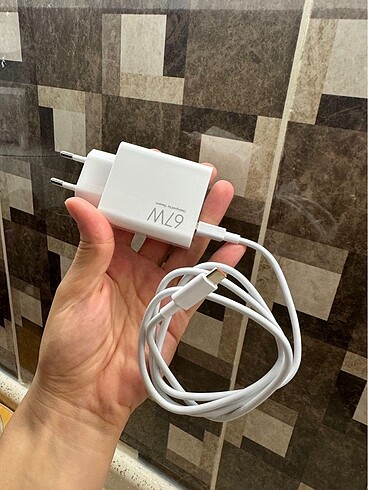 Xiaomi şarj aleti 67watt