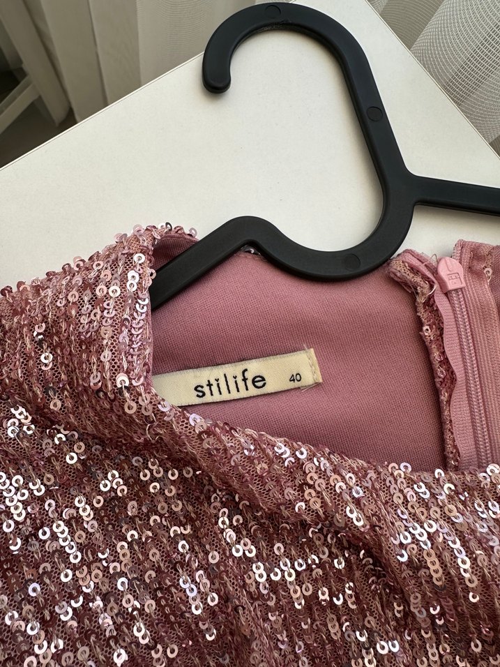 Bayan tesettür Abiye Elbise - Görsel 4