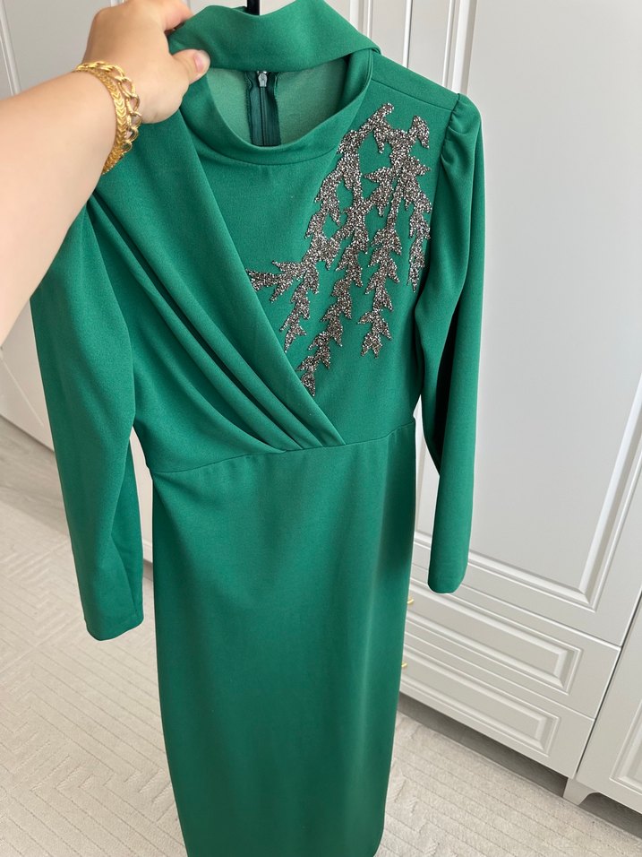 Tesettür bayan Abiye Elbise - Görsel 2