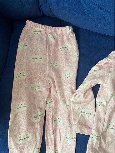 3-6 Ay Beden Kız pijama takımı