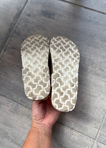 Kız Çocuk Zebra Desenli Cırt Cırtlı Terlik - Görsel 4