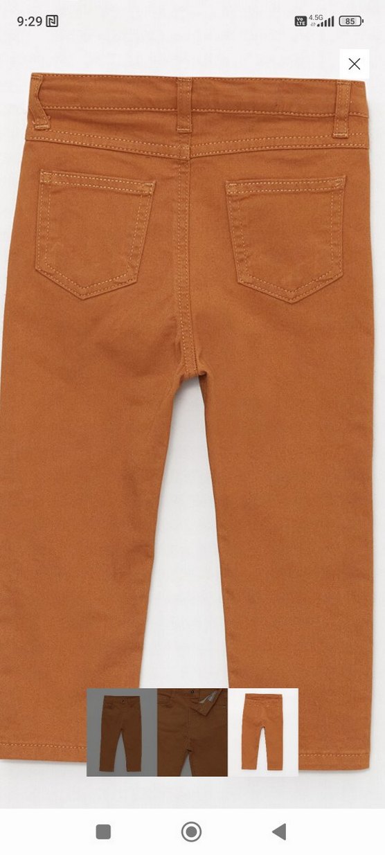 Bej LCW Baby Erkek Bebek Pantolon - Görsel 4