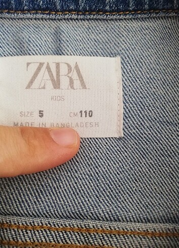 Zara #zaraKids orjınal cocuk kot ceket