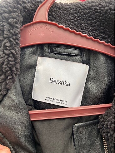 Bershka Bershka Deri Kürklü Ceket