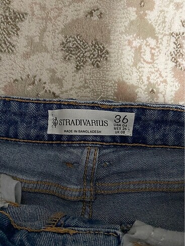 36 Beden Slim Fit Mom Jean