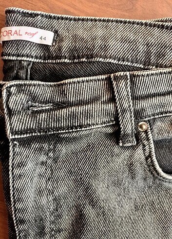 44 Beden siyah Renk Kadın dar paça jean