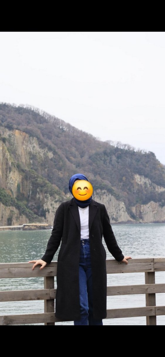 Siyah Kadın Klasik Kaban - Görsel 4