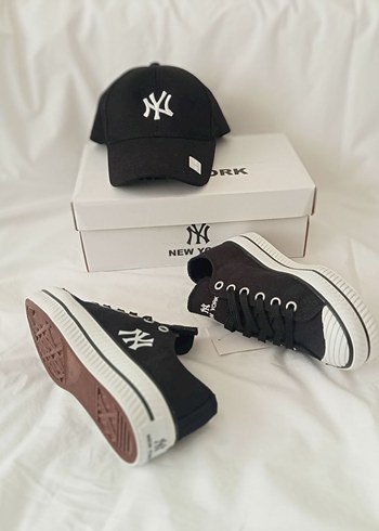 39 Beden Siyah Baskılı Kadın Sneakers