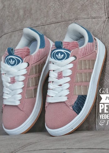 Adidas Pembe Bağcıklı Kadın Spor Ayakkabı
