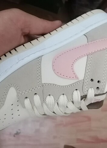Nike Nike dunk bej renk Unisex spor ayakkabı MARKA TEMSİLİDİR 36,37,