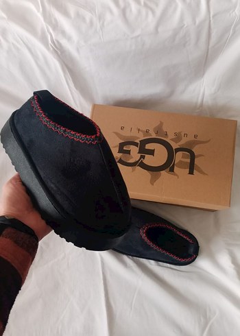 37 Beden UGG Siyah Platform Topuklu Bot