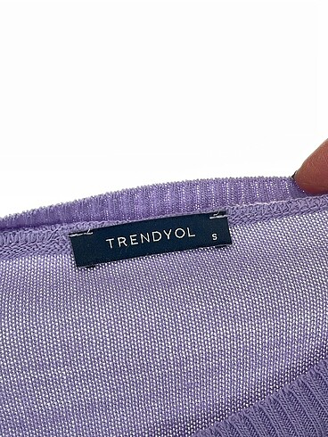 s Beden mor Renk Trendyol & Milla Kazak / Triko %70 İndirimli.