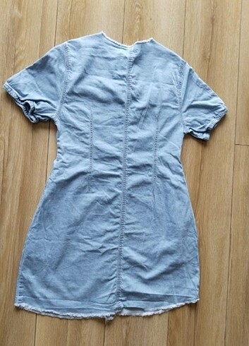 Zara 13 14 yaş kız çocuk kot elbise