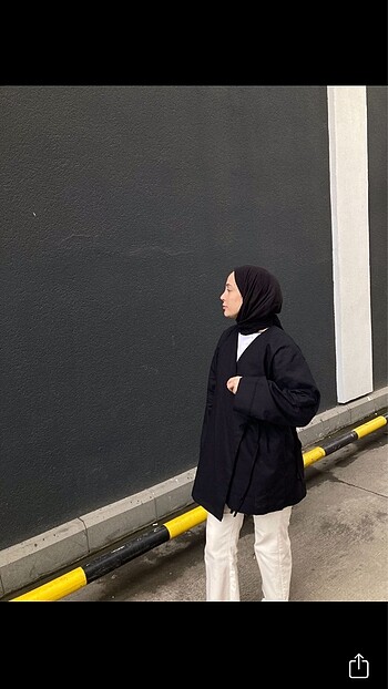 Siyah İpli Kimono