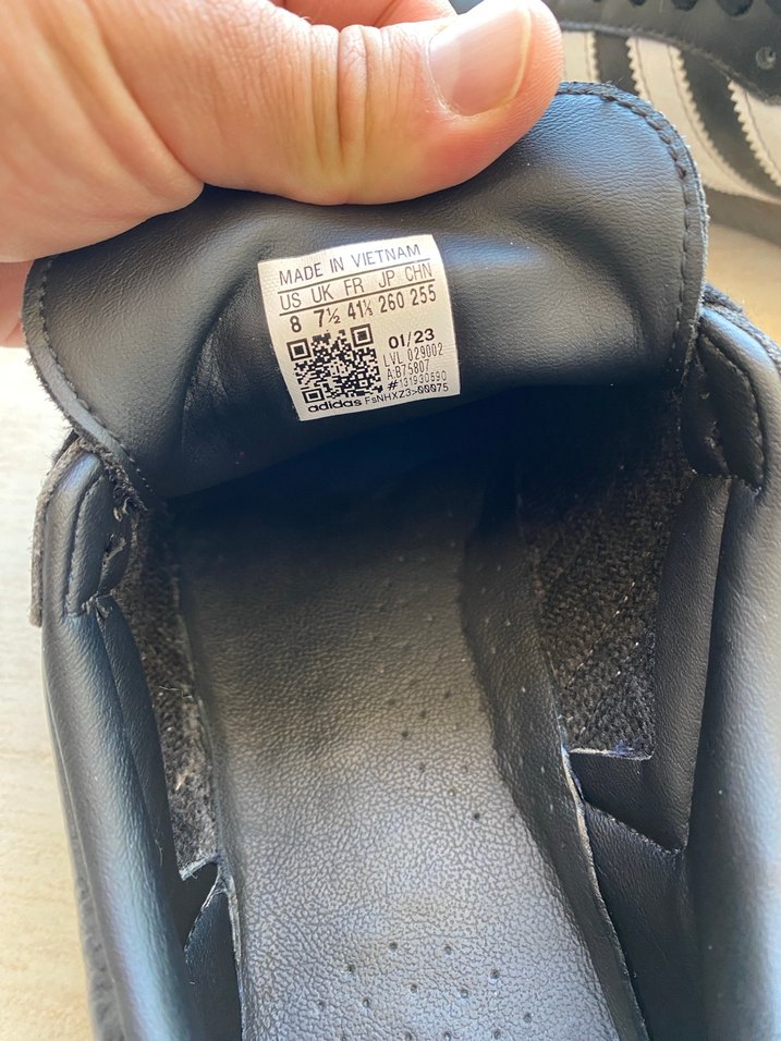 ADIDAS Samba Unisex Siyah Spor Ayakkabı - Görsel 5