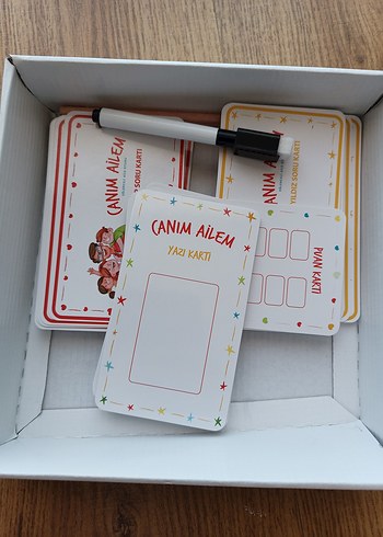 CANIM AİLEM Eğlenceli Aile Oyunu - 72 Kart - Görsel 5