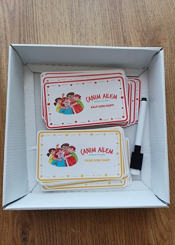CANIM AİLEM Eğlenceli Aile Oyunu - 72 Kart - Görsel 3