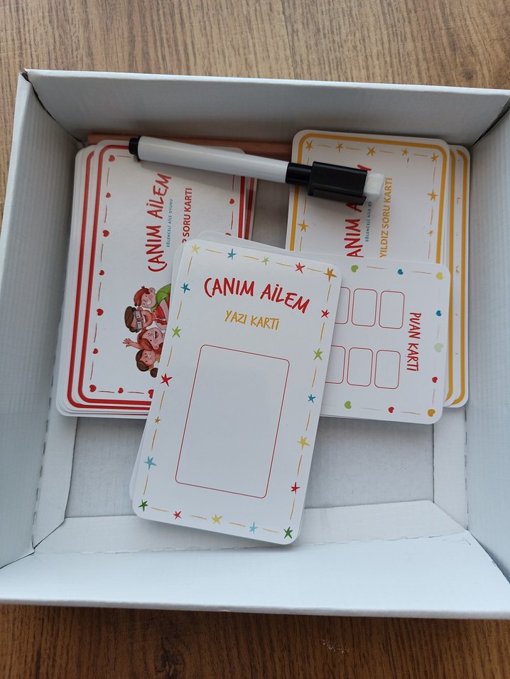 CANIM AİLEM Eğlenceli Aile Oyunu - 72 Kart - Görsel 5
