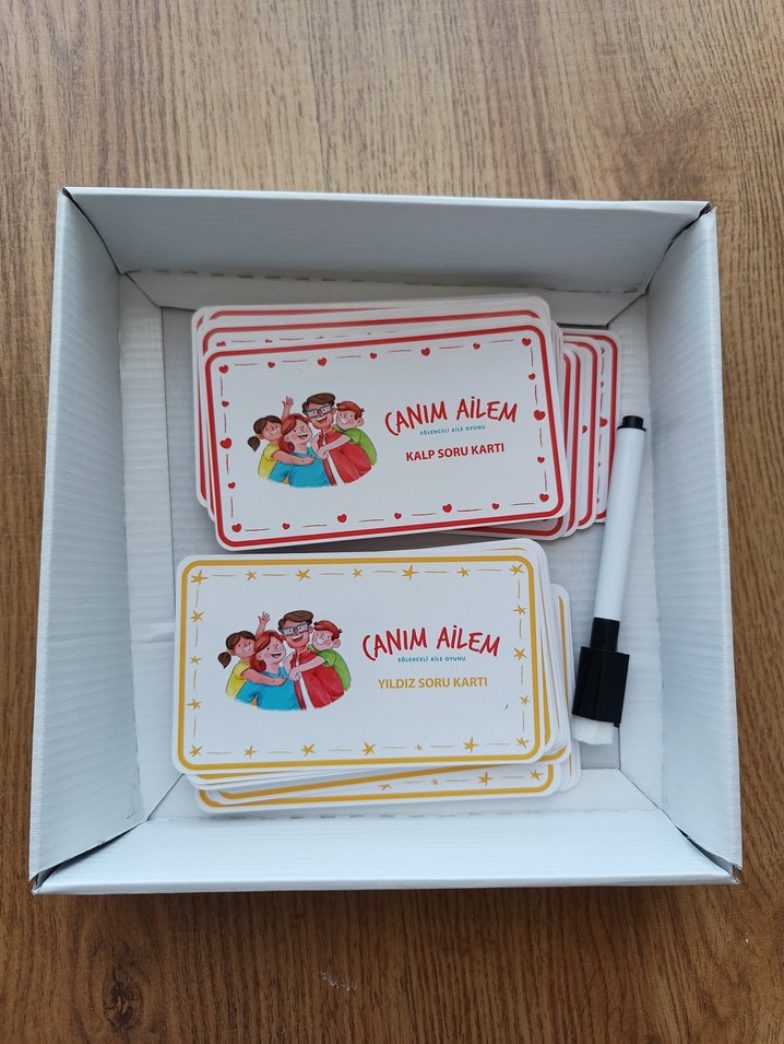 CANIM AİLEM Eğlenceli Aile Oyunu - 72 Kart - Görsel 3