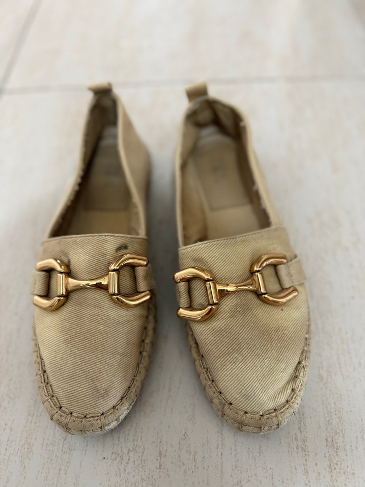 ZARA Bej Kadın Espadril - Görsel 2