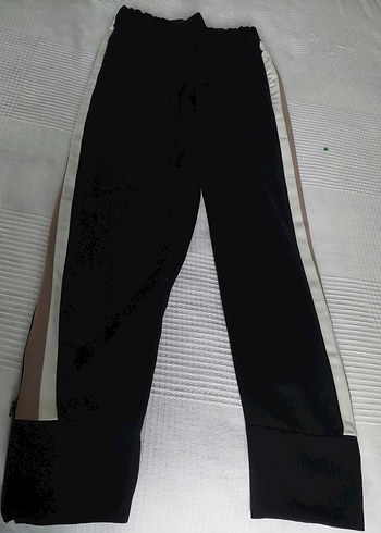 Kadın Siyah Elastik Bel Spor Pantolon - Görsel 8