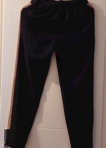 Kadın Siyah Elastik Bel Spor Pantolon - Görsel 2