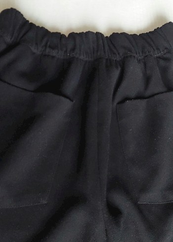 Kadın Siyah Elastik Bel Spor Pantolon - Görsel 5