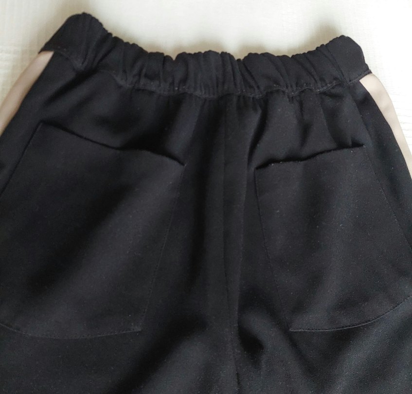 Kadın Siyah Elastik Bel Spor Pantolon - Görsel 5