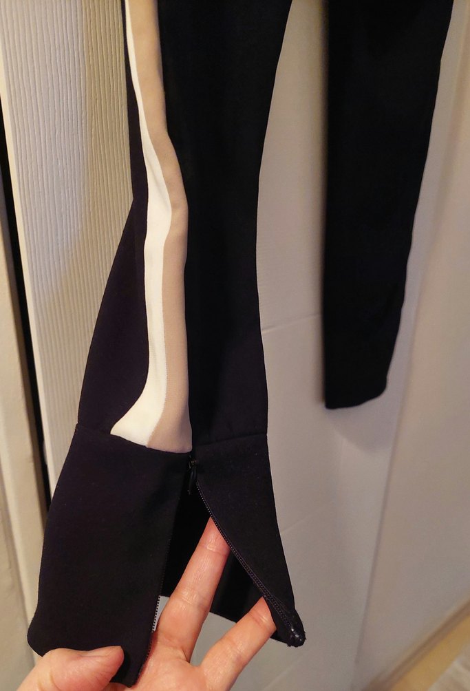 Kadın Siyah Elastik Bel Spor Pantolon - Görsel 3