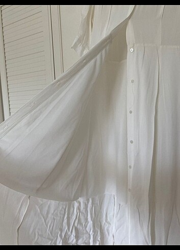 l Beden Beyaz elbise 