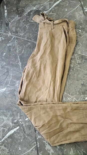 36 Beden camel Renk Havuç pantolon