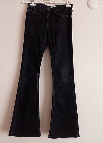 ZARA İSPANYOL PAÇA PANTOLON Jean Kot