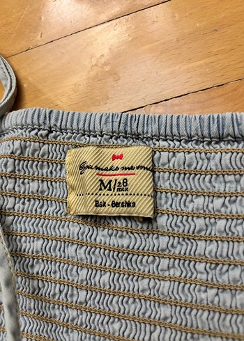 Bershka Denim Tulum - Görsel 5