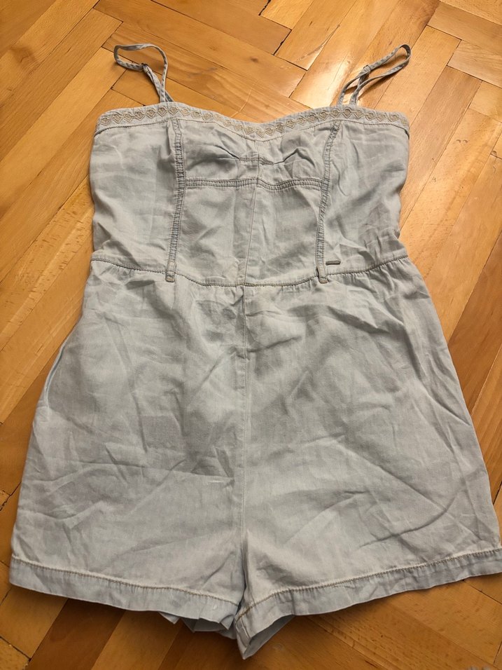 Bershka Denim Tulum - Görsel 4