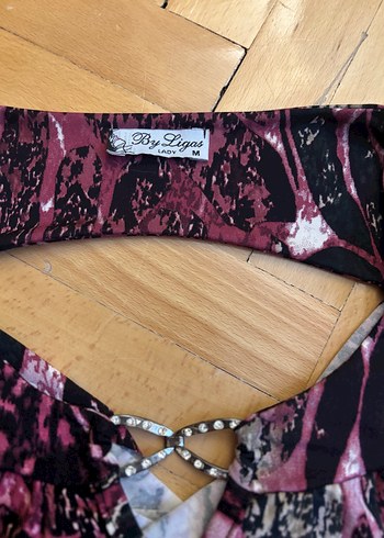 Gothic Grunge Likrali Taşlı Elbise - Görsel 4