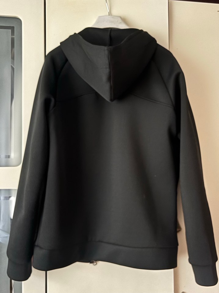 Nike Fermuarlı Siyah Erkek Sweatshirt - Görsel 5